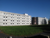 Soldiers' accommodation blocks in Buller Barracks.