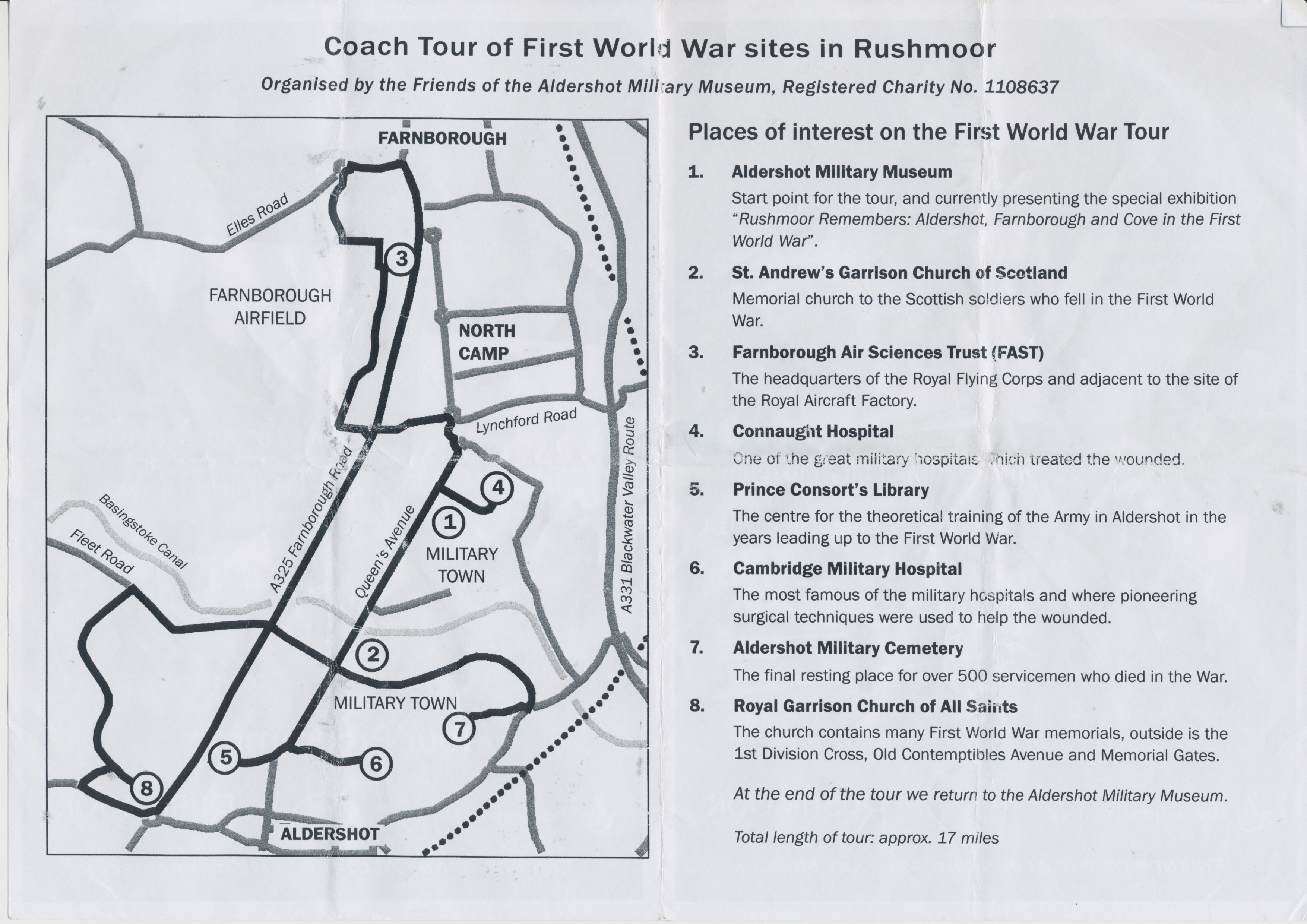Coach Tour Map